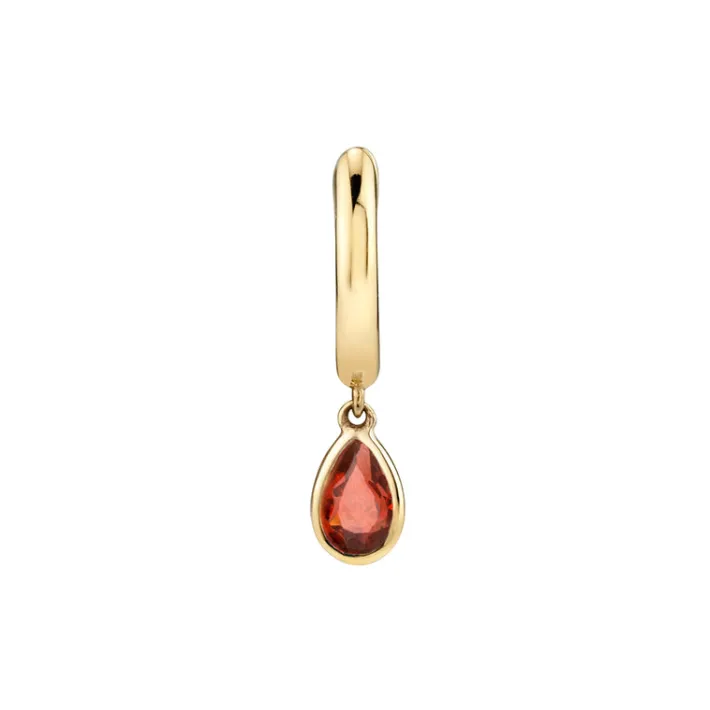 The Last Line Teardrop Slim Hoop