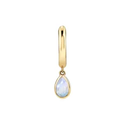 The Last Line Teardrop Slim Hoop