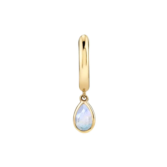 The Last Line Teardrop Slim Hoop