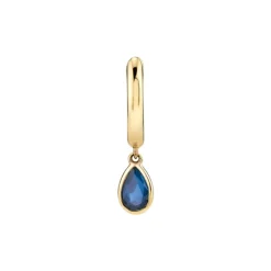 The Last Line Teardrop Slim Hoop