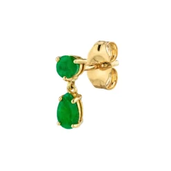 The Last Line Teardrop Stud