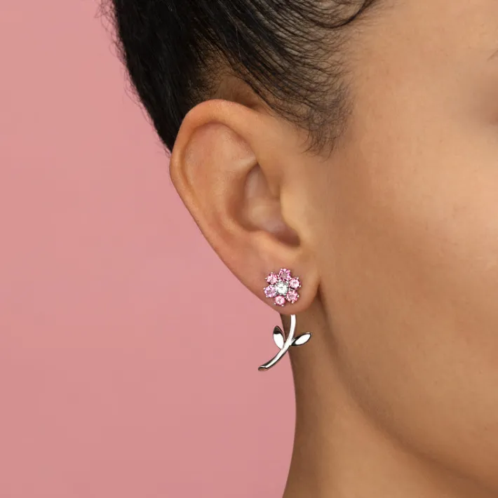 The Last Line Teddy Flower Earring