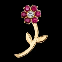 The Last Line Teddy Flower Earring