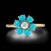 The Last Line Teddy Flower Ring