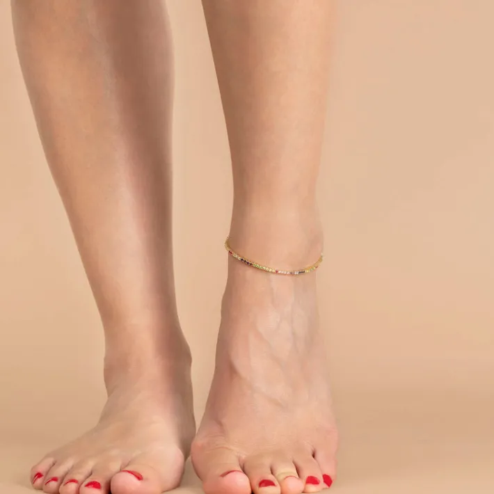 The Last Line Tennis Anklet