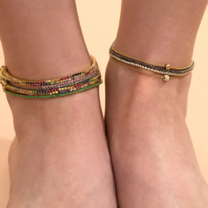 The Last Line Tennis Anklet