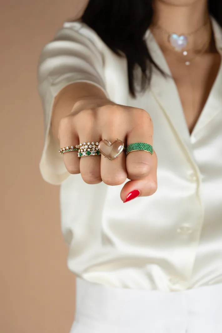 The Last Line Tennis Chain Ring