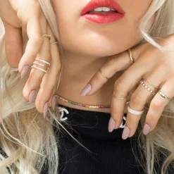The Last Line Tennis Chain Ring
