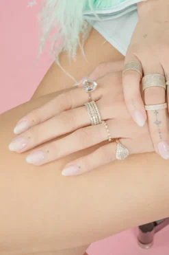 The Last Line Tennis Chain Ring