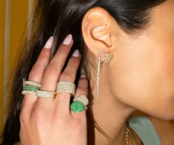 The Last Line Tennis Earring