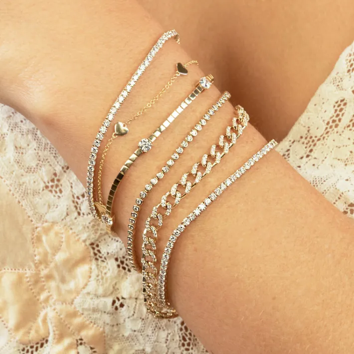 The Last Line Tennis Link Bracelet