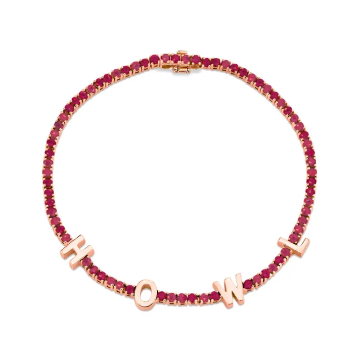 The Last Line The Perfect Personalized Tennis Bracelet
