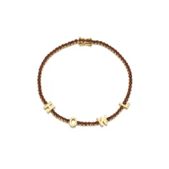 The Last Line The Perfect Personalized Tennis Bracelet