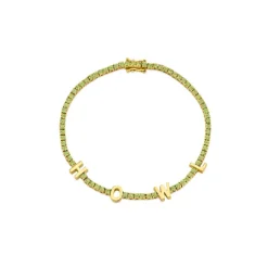 The Last Line The Perfect Personalized Tennis Bracelet