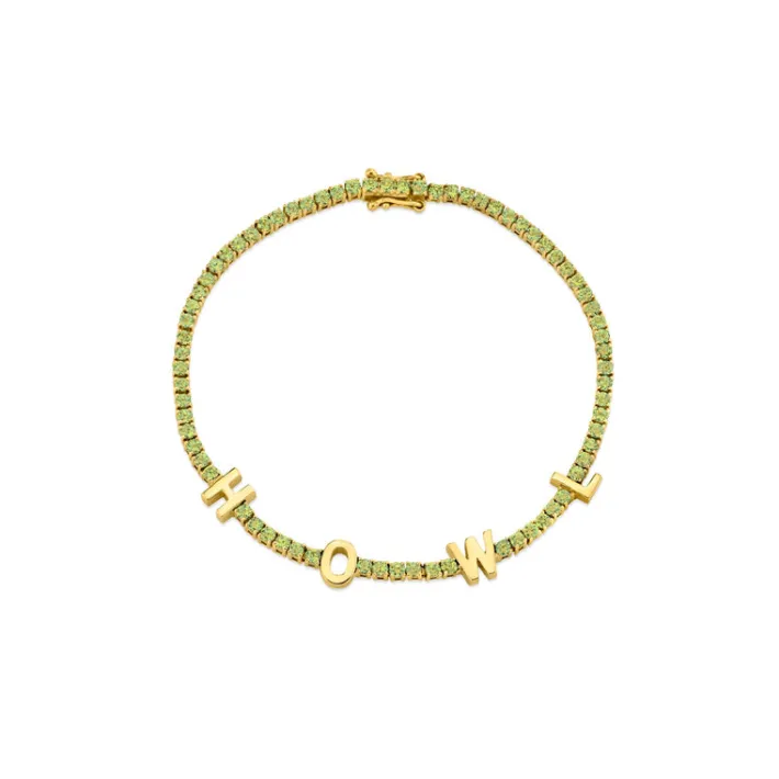 The Last Line The Perfect Personalized Tennis Bracelet