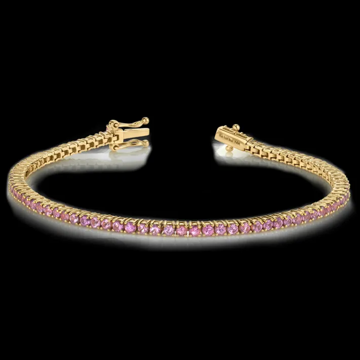 The Last Line The Perfect Personalized Tennis Bracelet