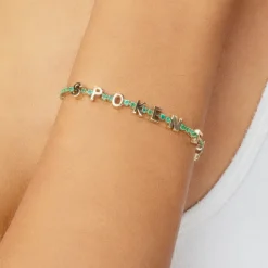 The Last Line The Perfect Personalized Tennis Bracelet