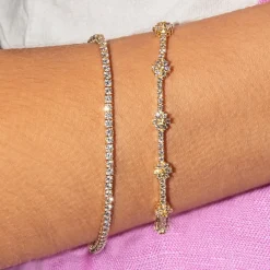 The Last Line The Perfect Personalized Tennis Bracelet