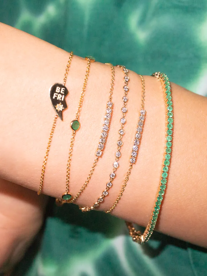 The Last Line The Perfect Personalized Tennis Bracelet
