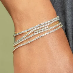 The Last Line The Perfect Personalized Tennis Bracelet