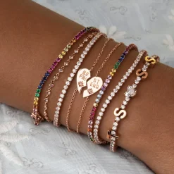 The Last Line The Perfect Personalized Tennis Bracelet
