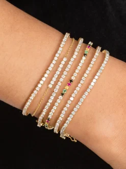 The Last Line The Perfect Personalized Tennis Bracelet