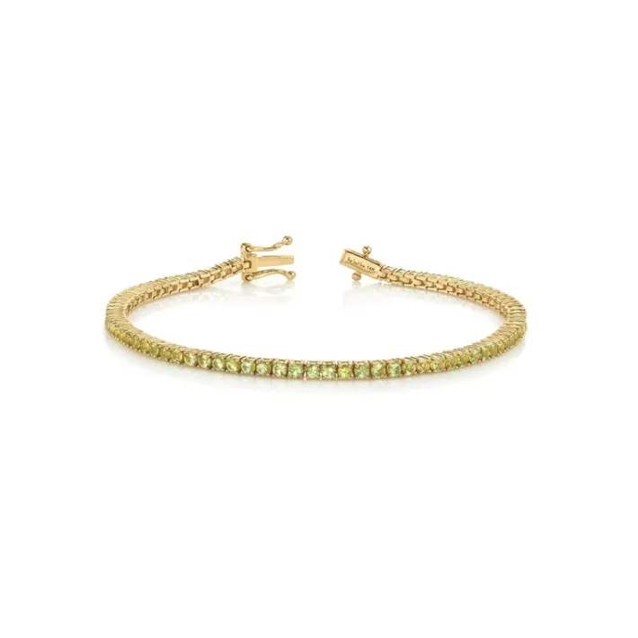 The Last Line The Perfect Personalized Tennis Bracelet
