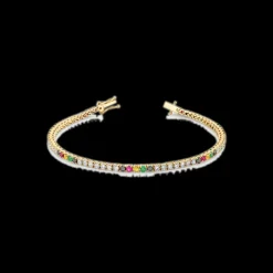 The Last Line The Perfect Personalized Tennis Bracelet