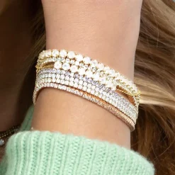 The Last Line The Perfect Personalized Tennis Bracelet