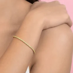 The Last Line The Perfect Personalized Tennis Bracelet