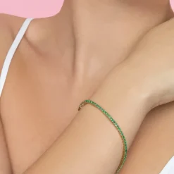 The Last Line The Perfect Personalized Tennis Bracelet