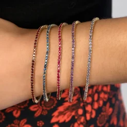 The Last Line The Perfect Personalized Tennis Bracelet