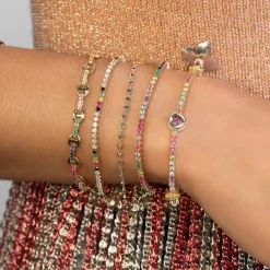 The Last Line The Perfect Personalized Tennis Bracelet
