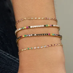 The Last Line The Perfect Personalized Tennis Bracelet