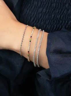 The Last Line The Perfect Personalized Tennis Bracelet