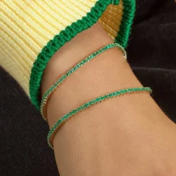 The Last Line The Perfect Personalized Tennis Bracelet