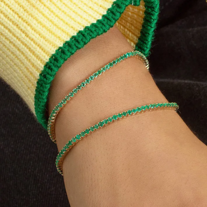 The Last Line The Perfect Personalized Tennis Bracelet