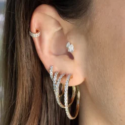 The Last Line Top Of Ear Cuff