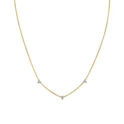 The Last Line Triple Bestie Birthday Cake Necklace