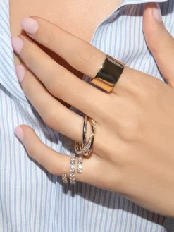 The Last Line With a Twist Date Ring