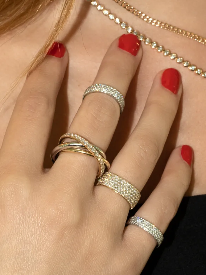 The Last Line With a Twist Date Ring