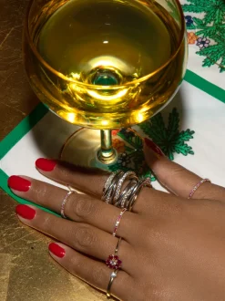 The Last Line With a Twist Date Ring