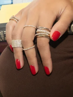 The Last Line With a Twist Date Ring