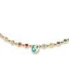 The Last Line Yin Yang Bezel Linked Necklace