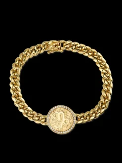 The Last Line Zodiac Coin Bracelet