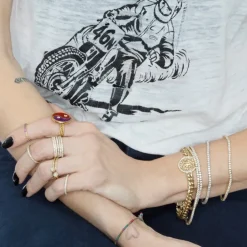 The Last Line Zodiac Coin Bracelet