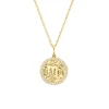 The Last Line Zodiac Coin Pendant