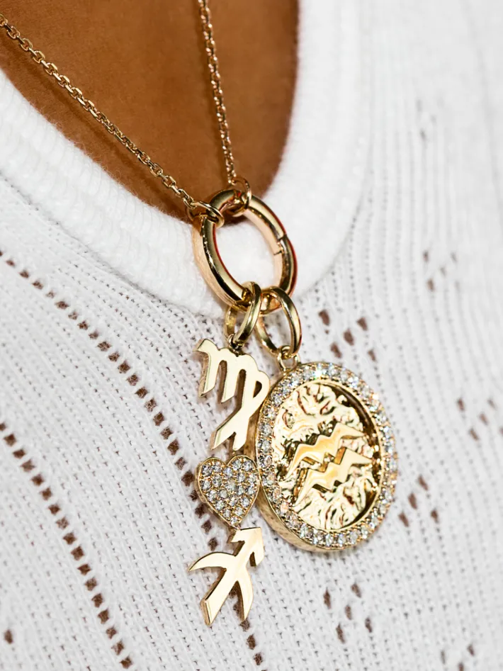 The Last Line Zodiac Coin Pendant