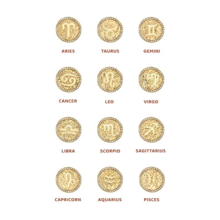 The Last Line Zodiac Coin Pendant