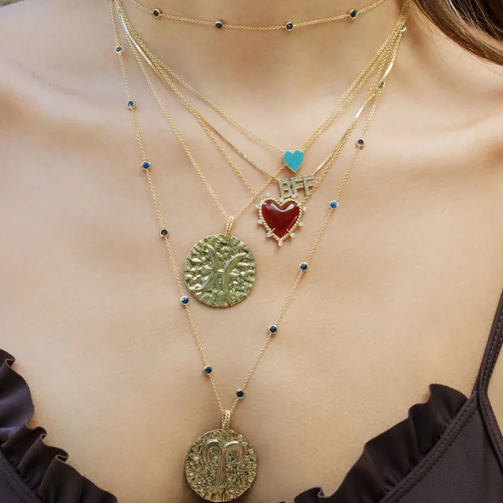 The Last Line Zodiac Coin Pendant